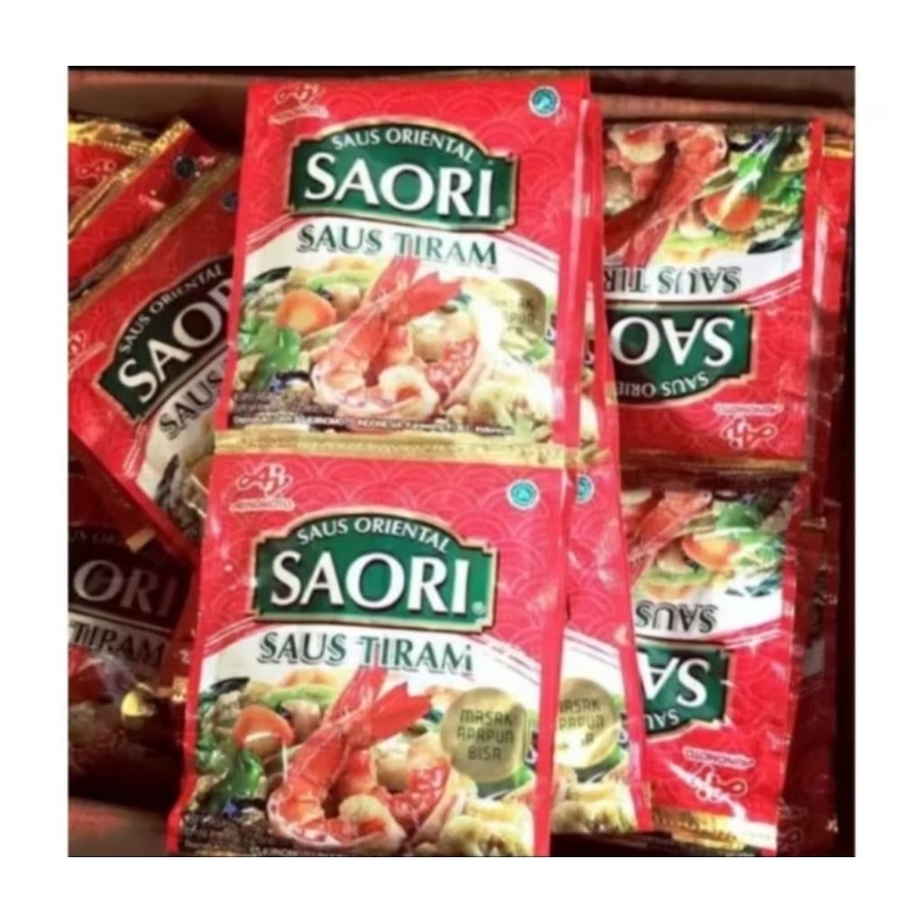 

Saori Saos Tiram 1 Renceng isi 12 Pcs
