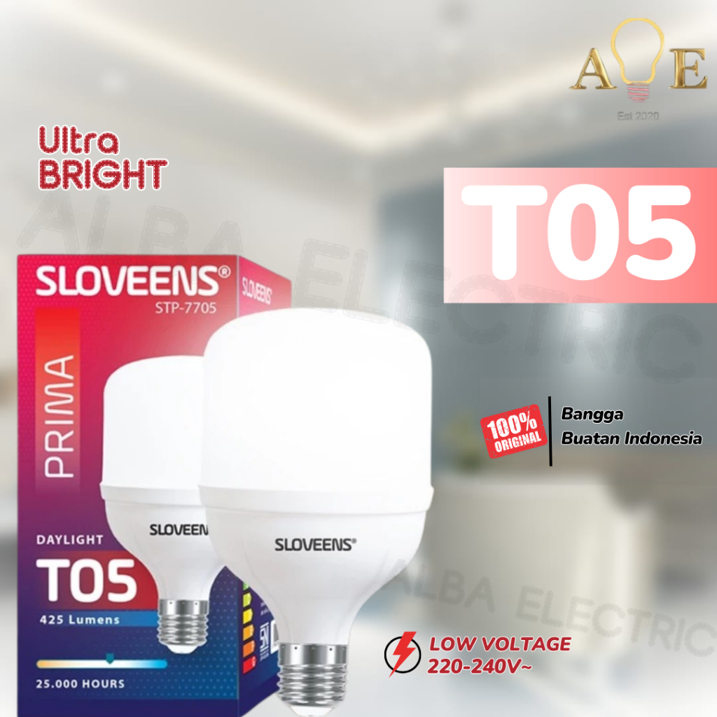 Lampu LED 5 Watt SLOVEENS Capsule Lampu Murah Bohlam Grosir 5 W LED 5 watt