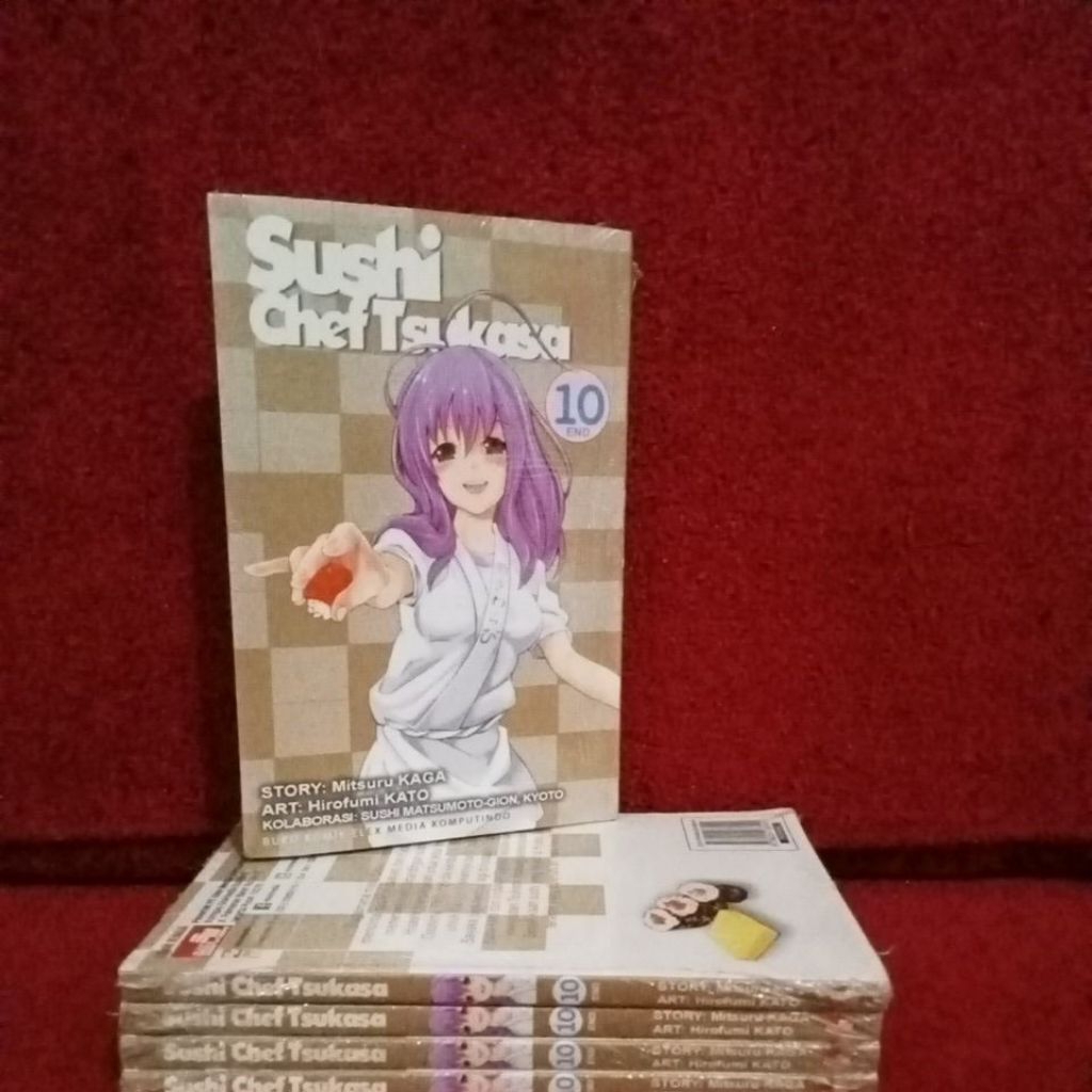 Komik Original - Sushi Chef Tsukasa Vol.10 End