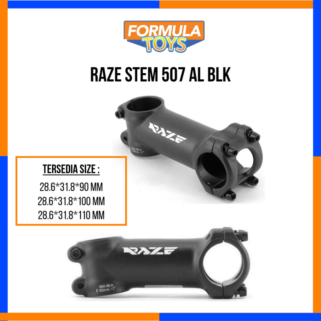 STEM MTB RAZE STEM 507 AL BLACK