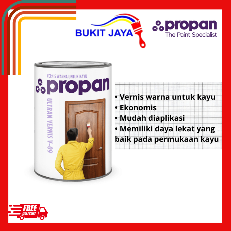 PROPAN Ultran Vernis Plitur Kayu Warna 0.8 L
