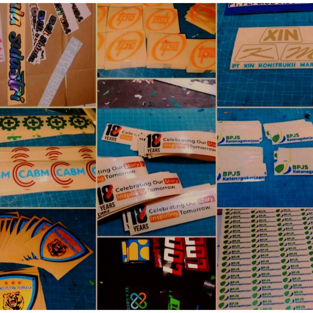 

CUSTOM STICKER BEBAS DESAIN
