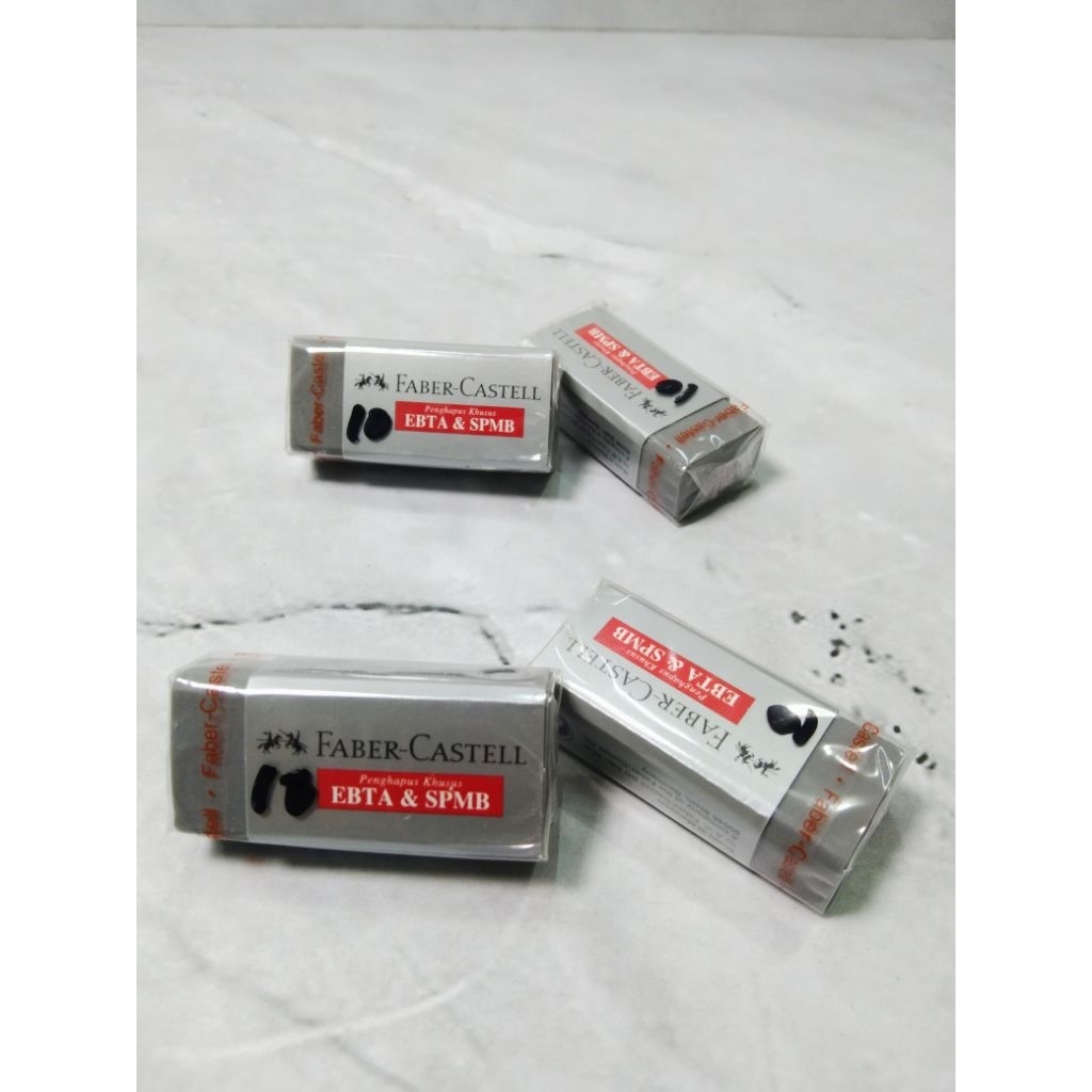 

PENGHAPUS ABU-ABU FABER-CASTELL / PENGHAPUS FABER-CASTELL BESAR / STIP FABER-CASTELL / ERASER ABU-ABU - FABER-CASTELL