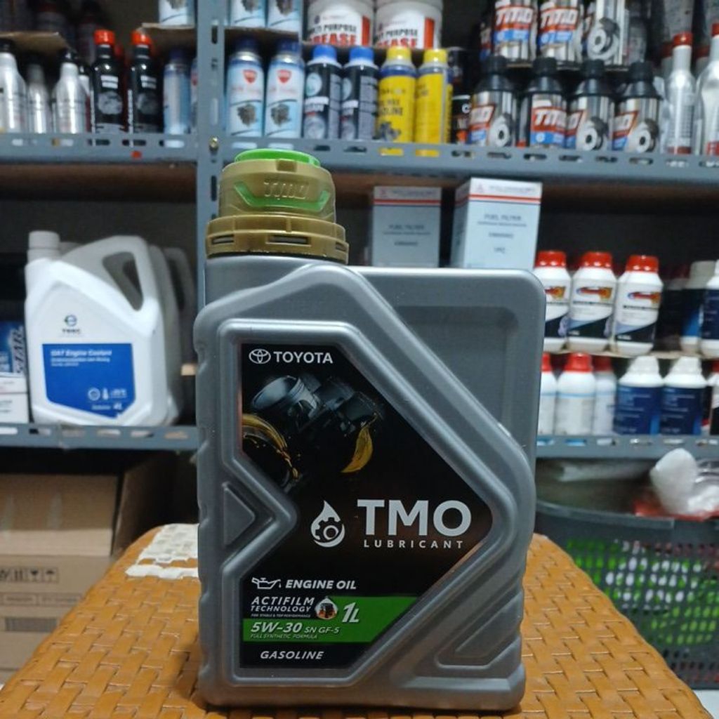 Oli toyota tmo 5w-30 bensin kemasan 1L-100% Original toyota