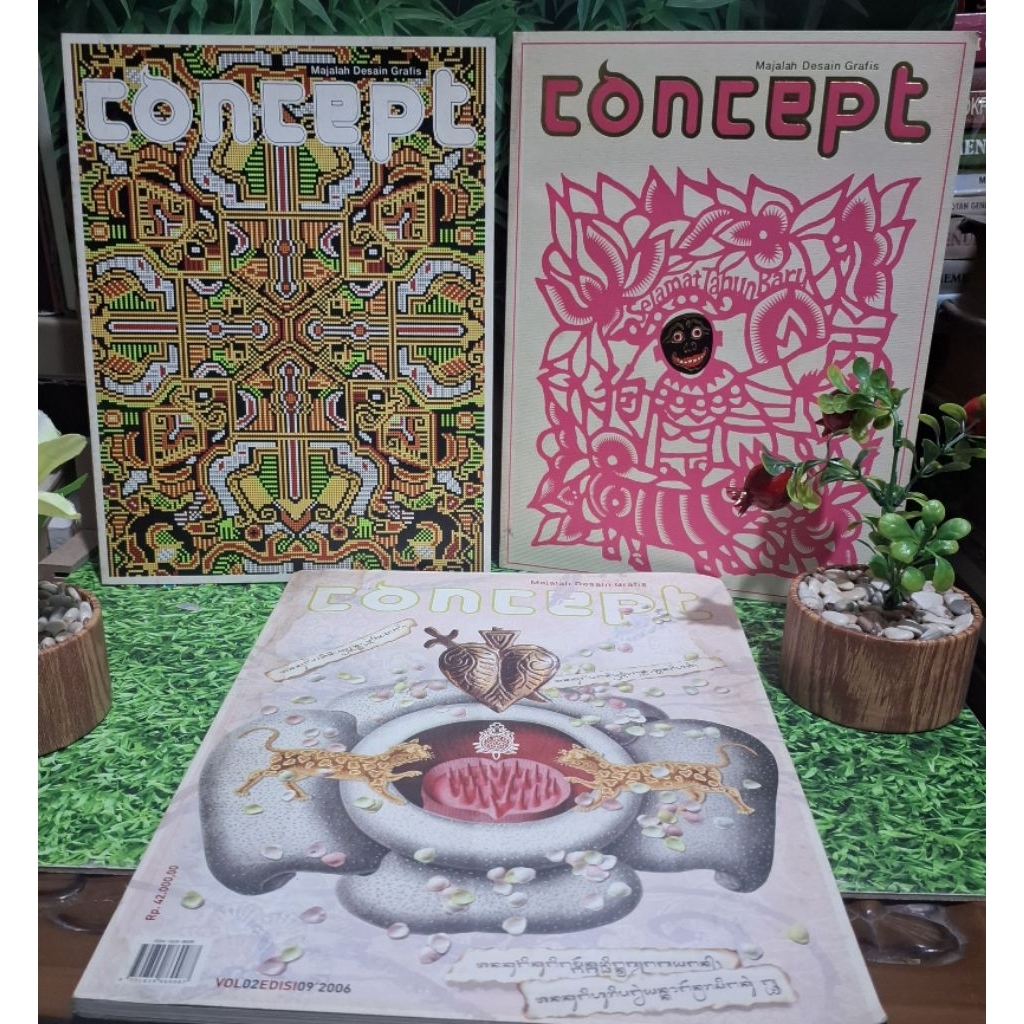 Majalah Desain Gratis - Concept
