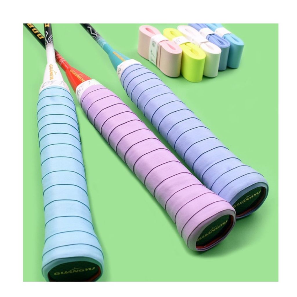 Grip Raket Badminton Bulu Tangkis Tenis Tongkat Pancing Anti Slip Silicone GY11