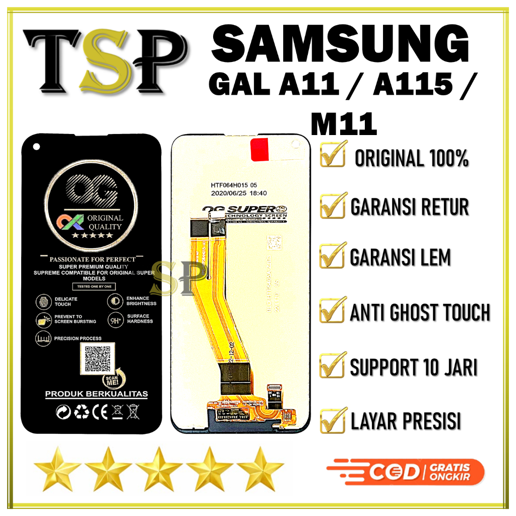 【Original 100%】LCD SAMSUNG GAL A11 / A115 / M11 LCD ORIGINAL 100%