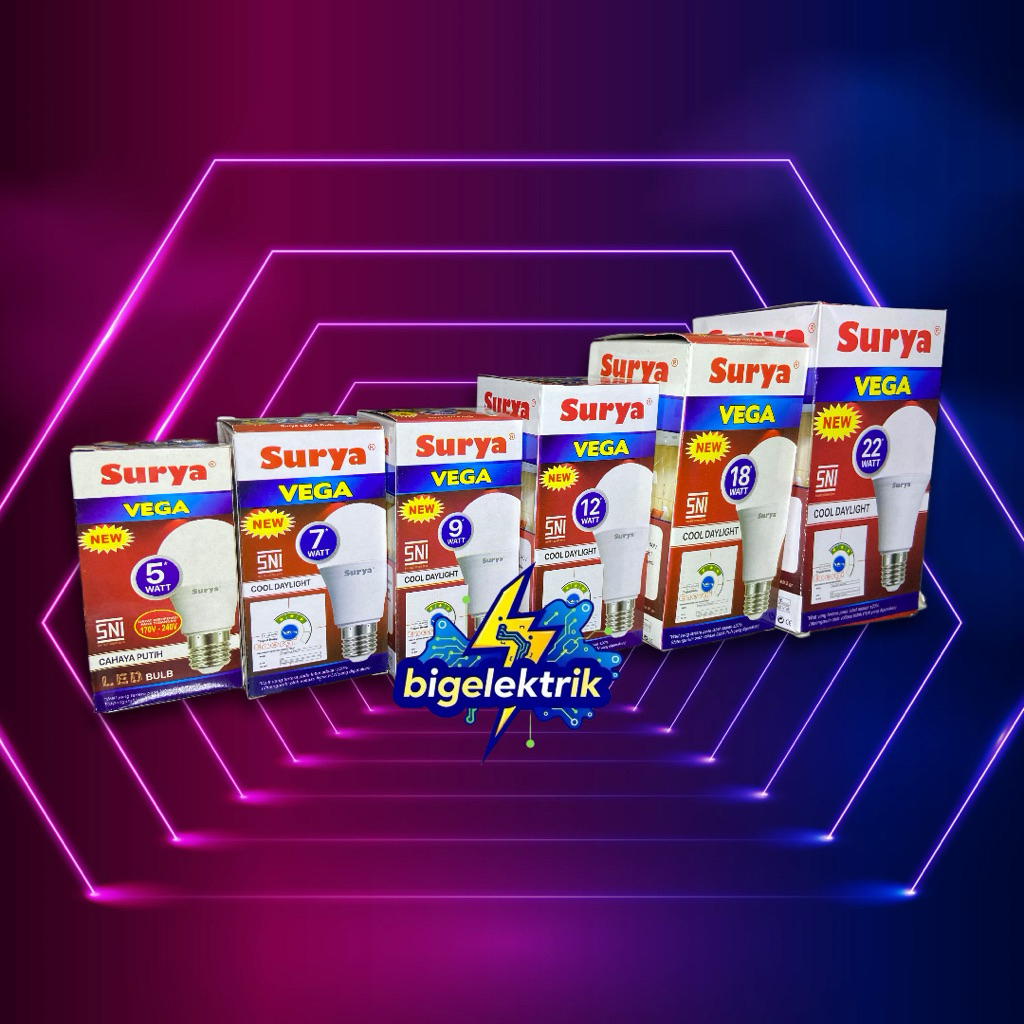 LAMPU LED SURYA VEGA