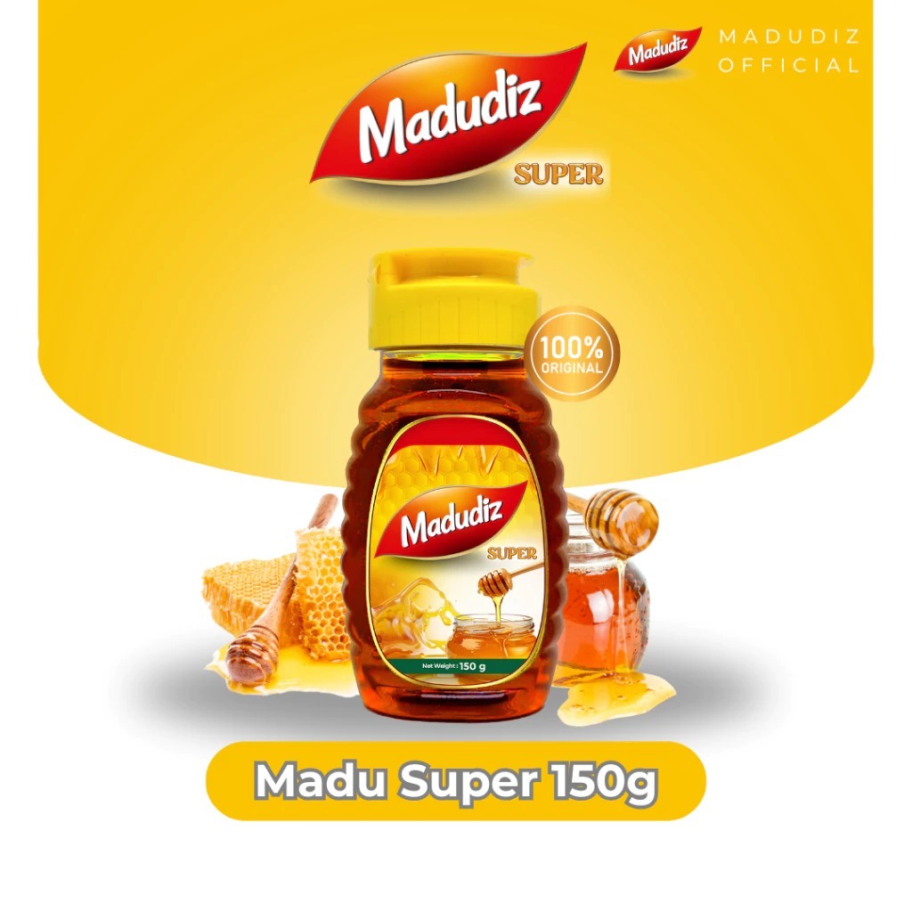

Madudiz Super 150gr – Madu Alami Membantu Jaga Daya Tahan Tubuh dan untuk Hidup Lebih Sehat