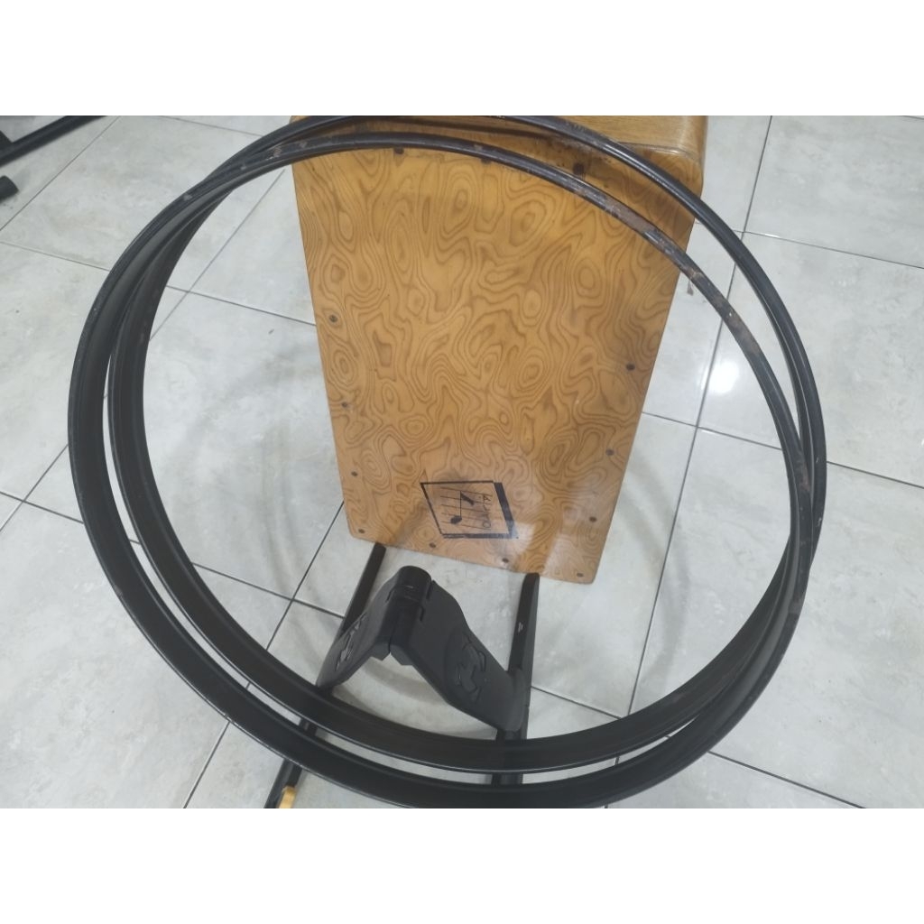 RING HOOP BASS DRUM 2 PCS ROLLING 22 innch