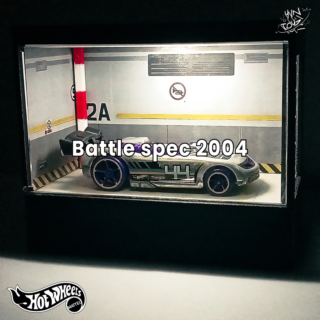 HOTWHEELS HOT WHEELS MAINAN MOBIL ANAK KECIL MURAH HEMAT MOBIL BALAP (BATTLE SPEC 2004))