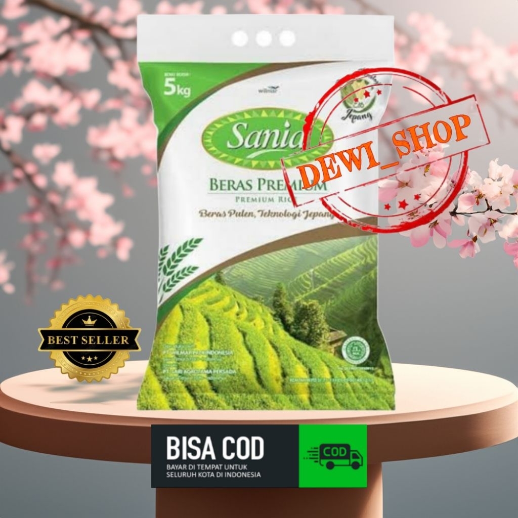 

Beras Sania kemasan 5 kg