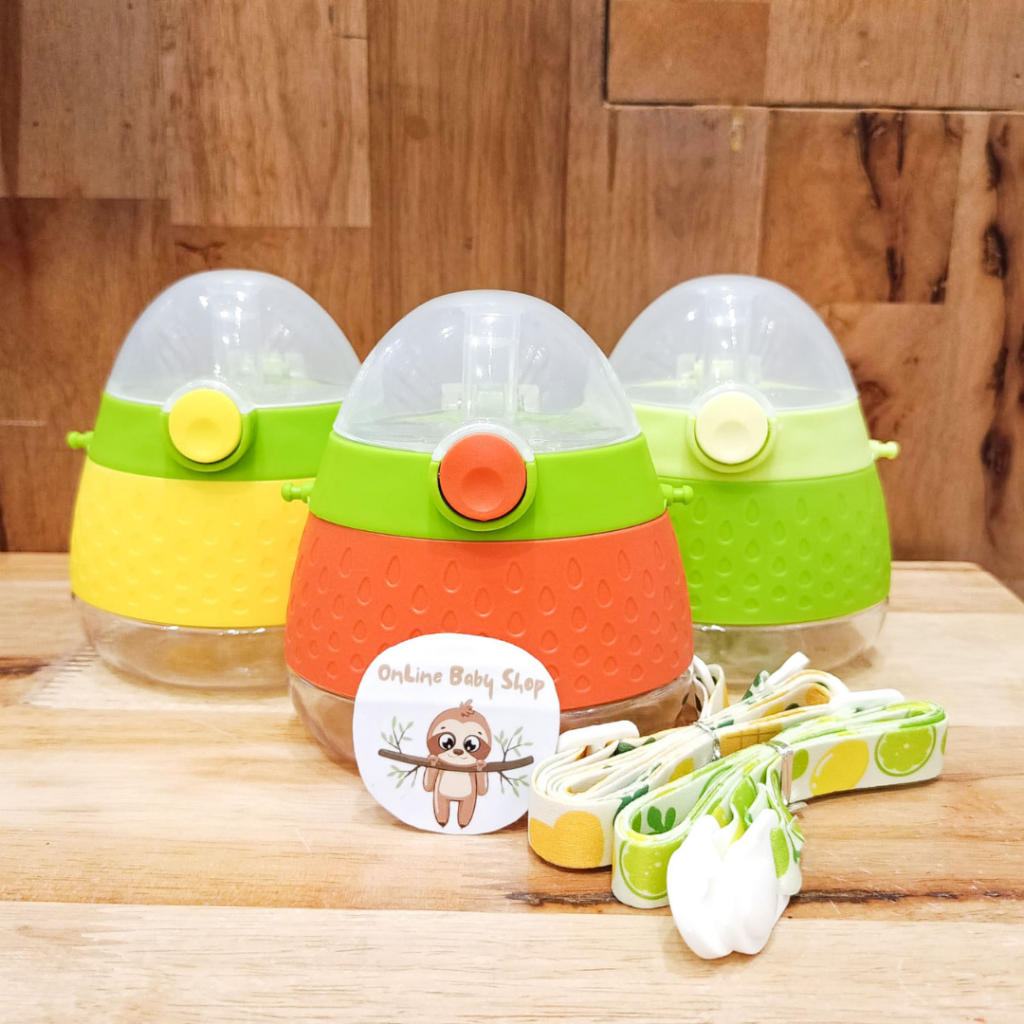 Kandila KDL007-4 Tritan Straw Bottle 280ml - Botol Minum Anak Bayi