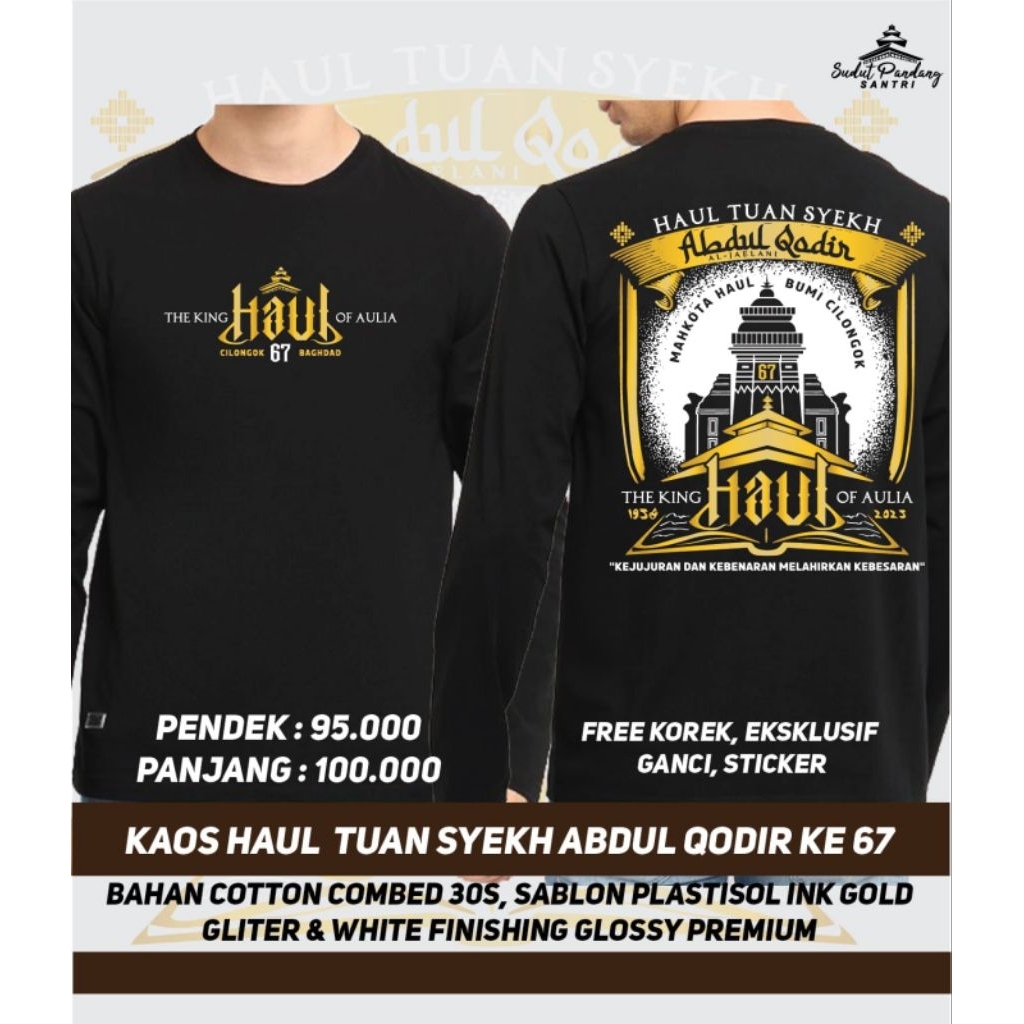 kaos haul tuan syeh lengan panjang