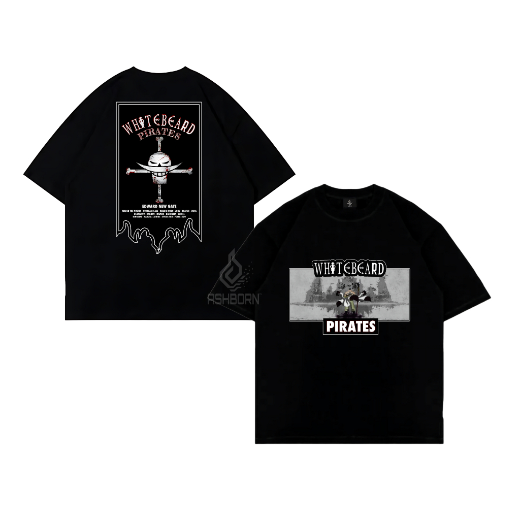 Kaos Oversize Tangan Pendek Shirohige