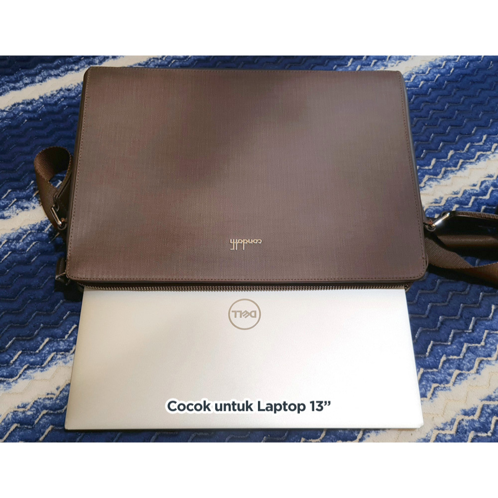 as Kerja Tas Laptop Selempang - Sling Bag Laptop Bag Condotti - PRELOVED
