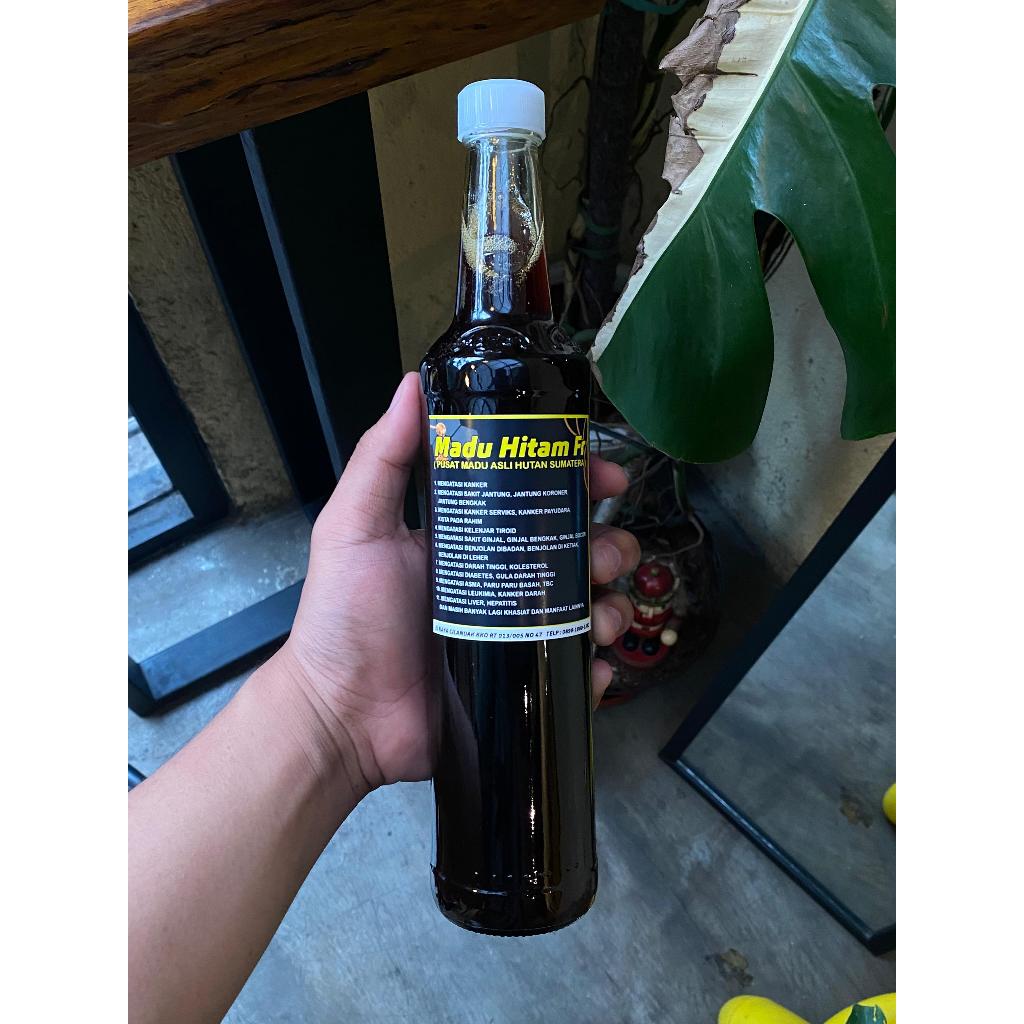 

PROMO | Fr-Madu Hitam Murni 100% Khas Hutan Sumatera | Madu Hitam Asli Hutan 460ML
