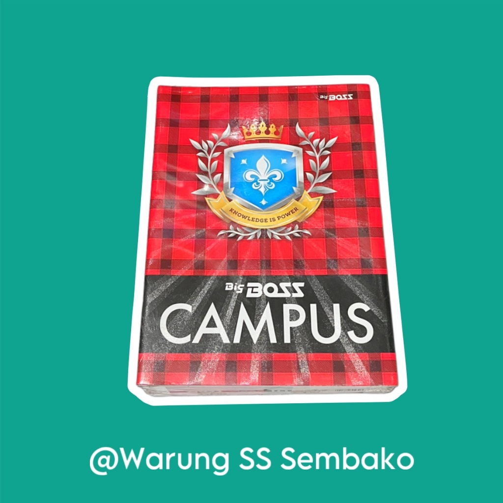 

Big Boss Campus Buku Tulis 36 lembar 1 pack isi 10 buku