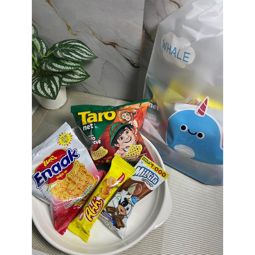 

snack ulang tahun anak ekonomis / hampers ultah / hampers berbagi