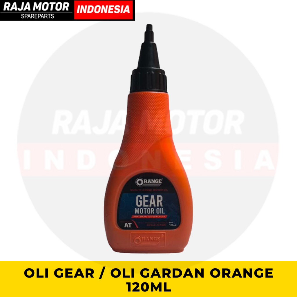 Oli Gardan ORANGE 120ML / OLI GEAR ORANGE