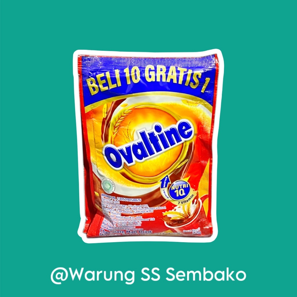 

Ovaltine Chocolate Malt Drink 1 sachet