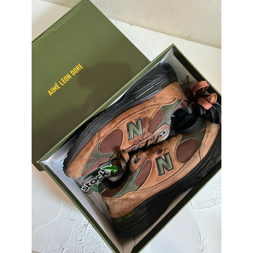 New Balance 993 aime leon dore brown US 11