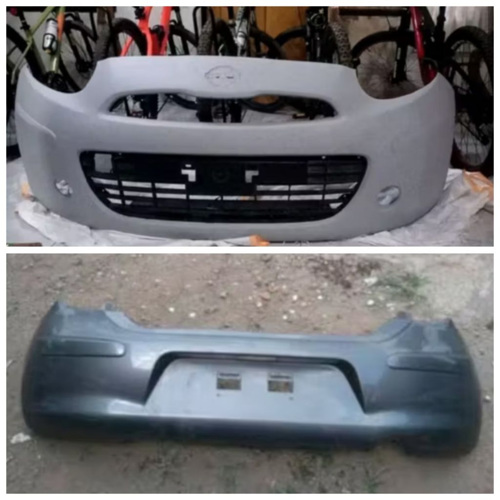 bemper depan belakang nissan march 2012