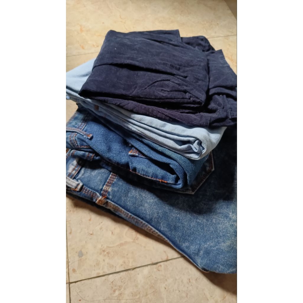 preloved celana jeans & Corduroy
