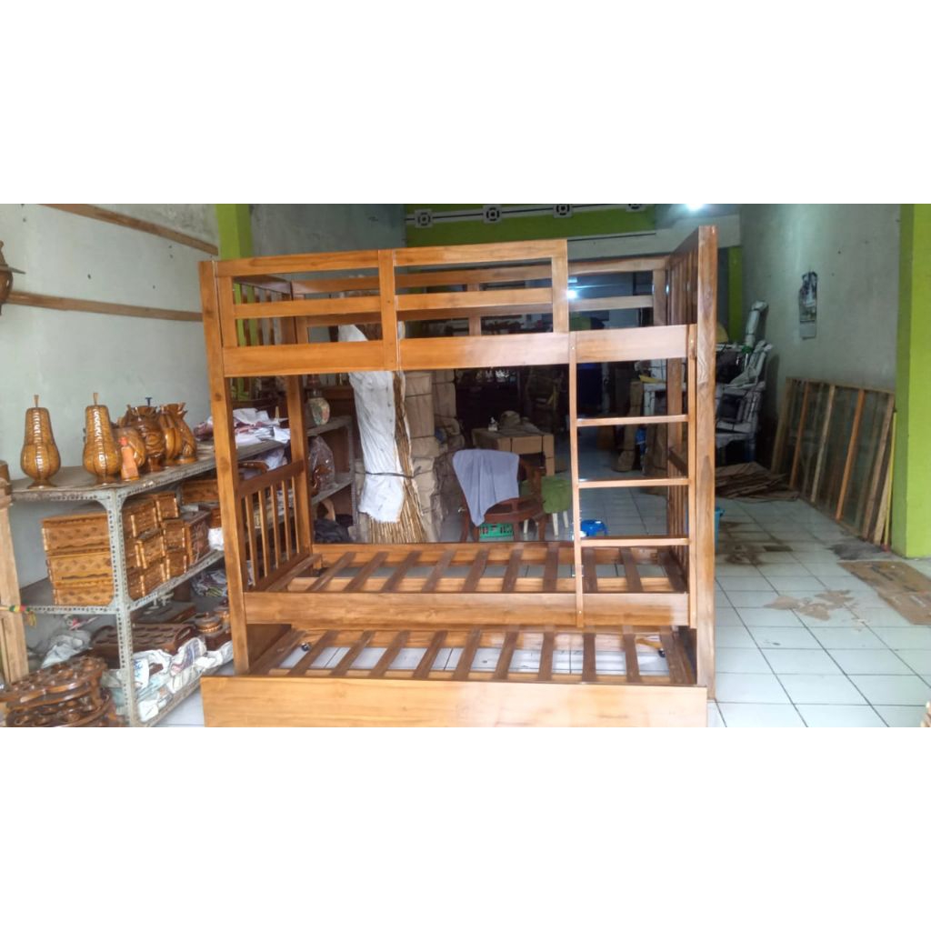 TERMURAH DIPAN tempat tidur tingkat anak dewasa minimalis