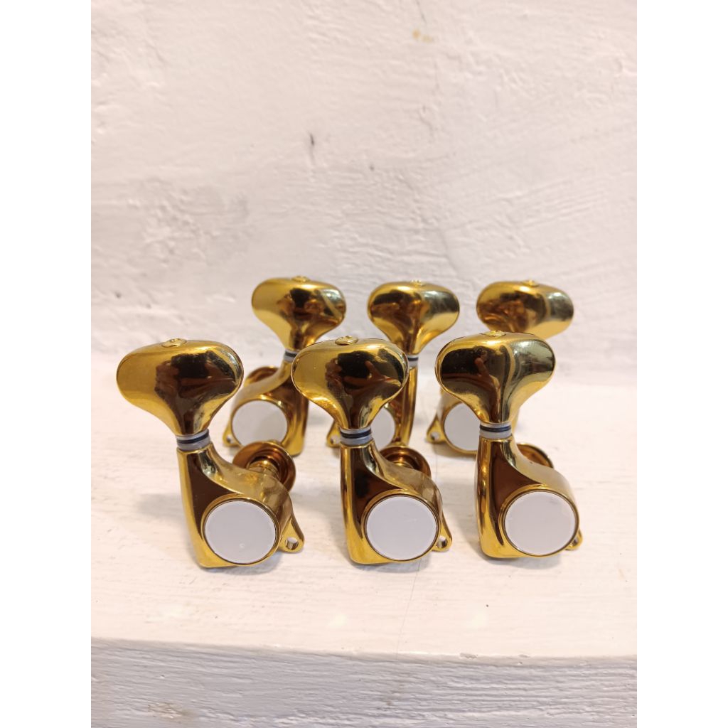Dryer Machinehead Gitar Elektrik Dan Akustik Gotoh Style Set Gold