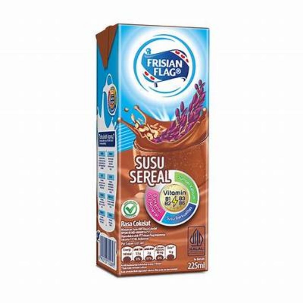 

Frisian Flag Cereal Choco 225ml 1dus isi 36pcs
