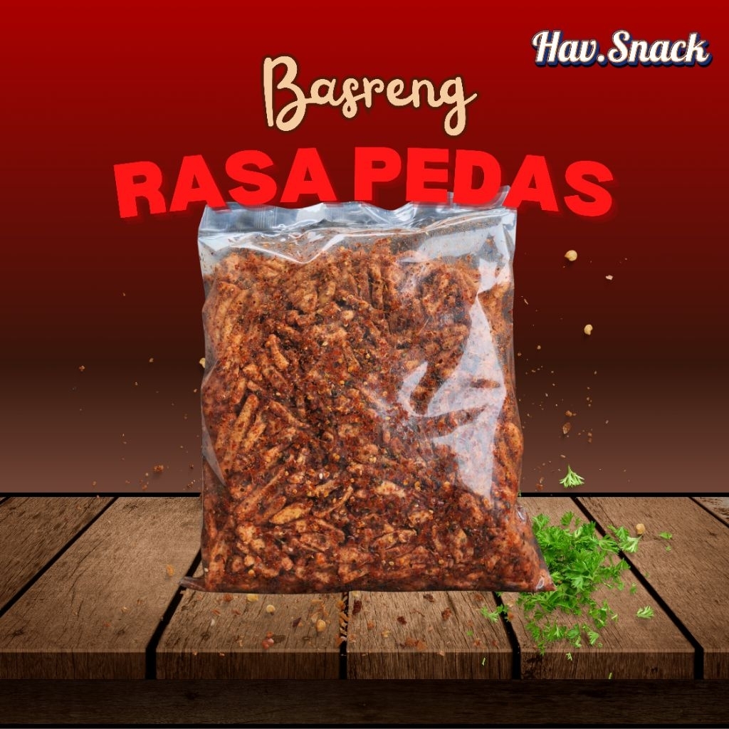 

Basreng Pedas & Original Daun Jeruk 500g Murah Pedas Cemilan Viral Gratis Ongkir Makanan Ringan Snack
