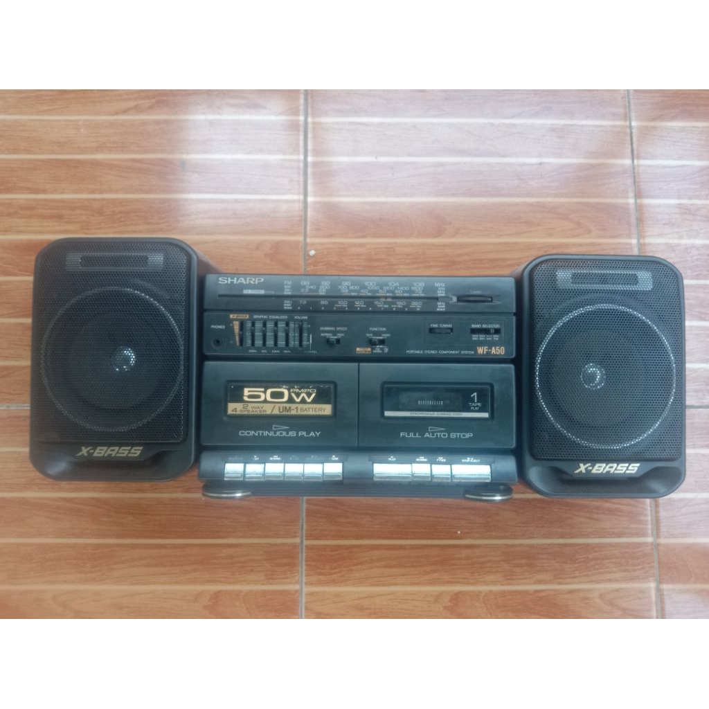 SHARP X BASS WF-A50 / BEKAS