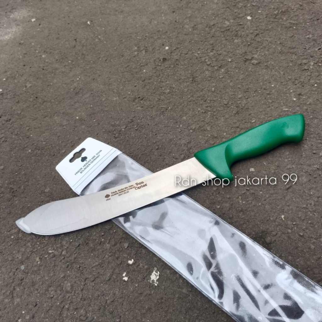 DON CARLOS 8647 pisau potong daging 8" 10" 12 inch Don carlos gagang polos/gliter Original SOLINGEN 