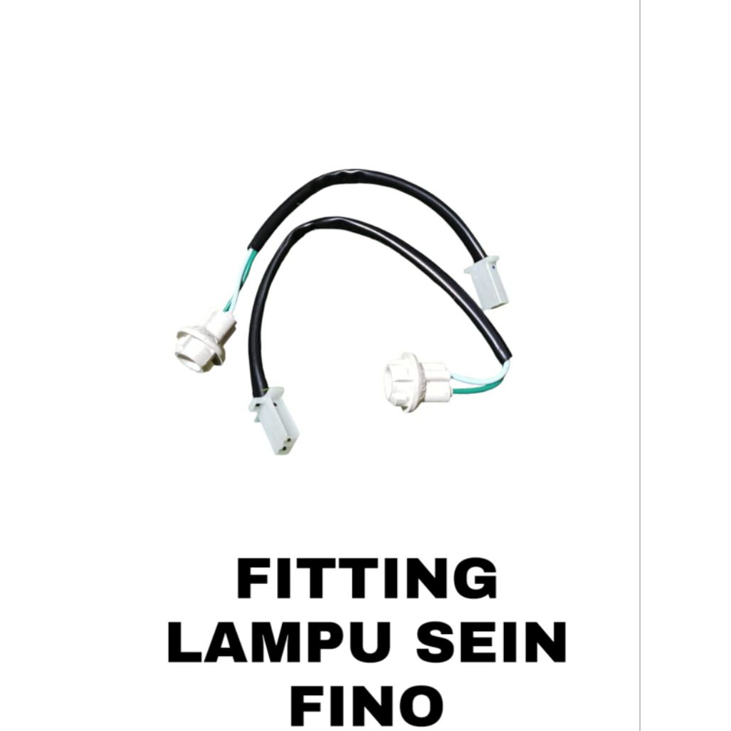 HJM-FITTING LAMPU SEIN MOTOR YAMAHA FINO SEIN FINO 125 FI SET FITTING LAMPU SEIN