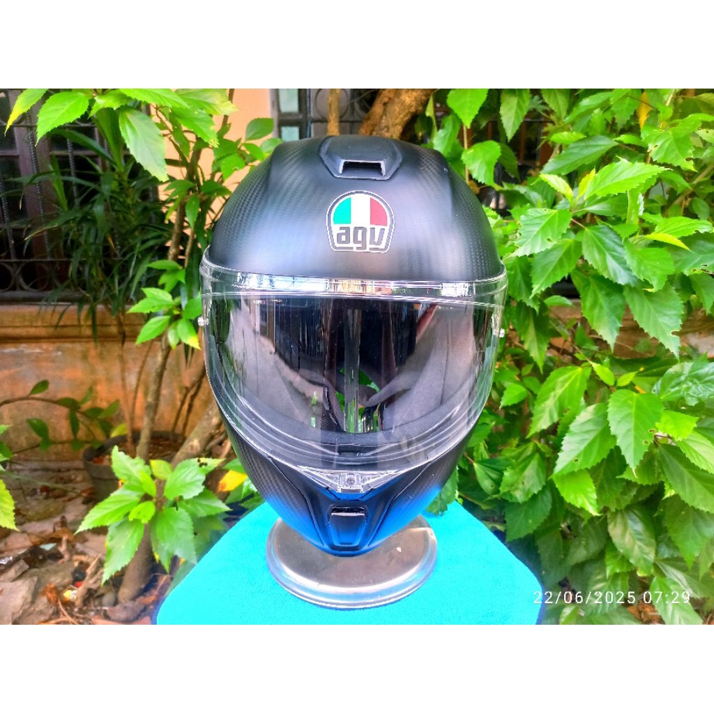 Helm Full / Halfface Modular AGV Sportmodular Carbon Matte (S)