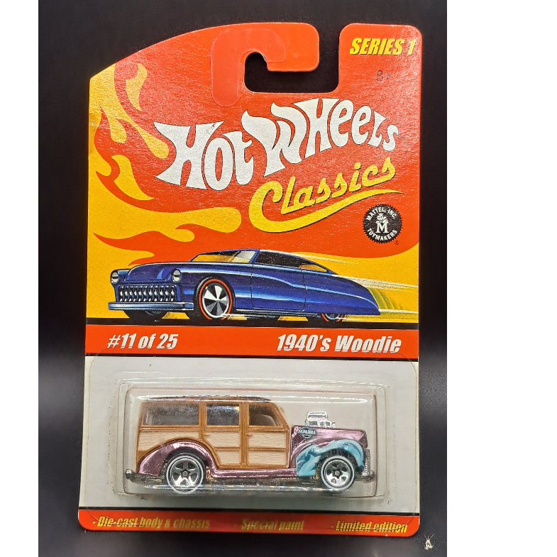 2004 Hot Wheels - 1940's Woodie - #1 – Classics