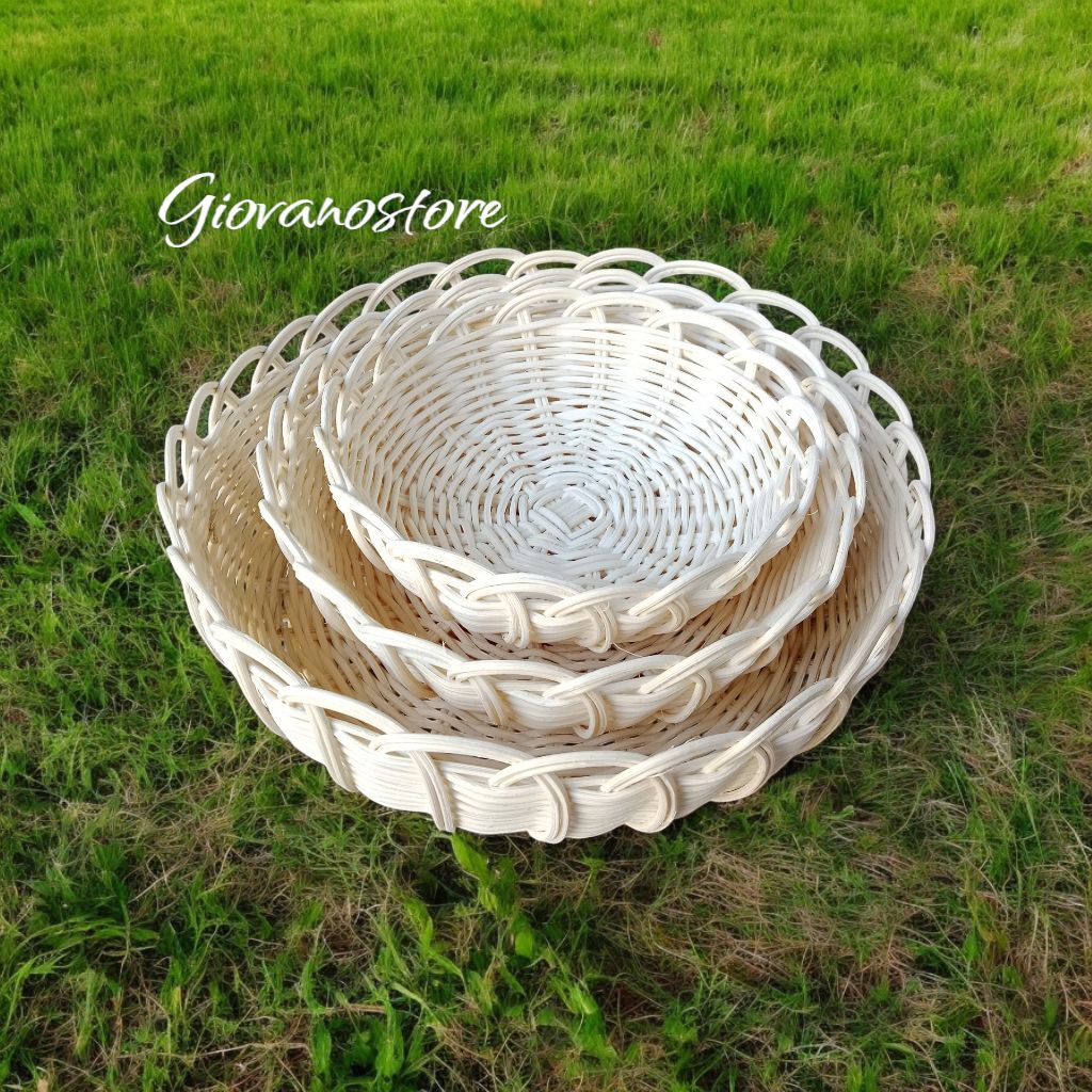 KERANJANG ROTAN / KERANJANG BUAH / PARSEL BUAH / KERANJANG SERBAGUNA