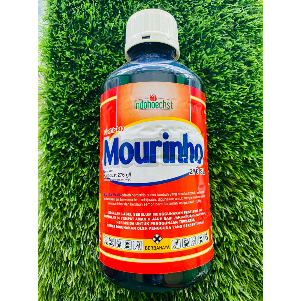HERBISIDA MOURINHO 276sl 1Liter || pembasmi rumput liar langsung kering