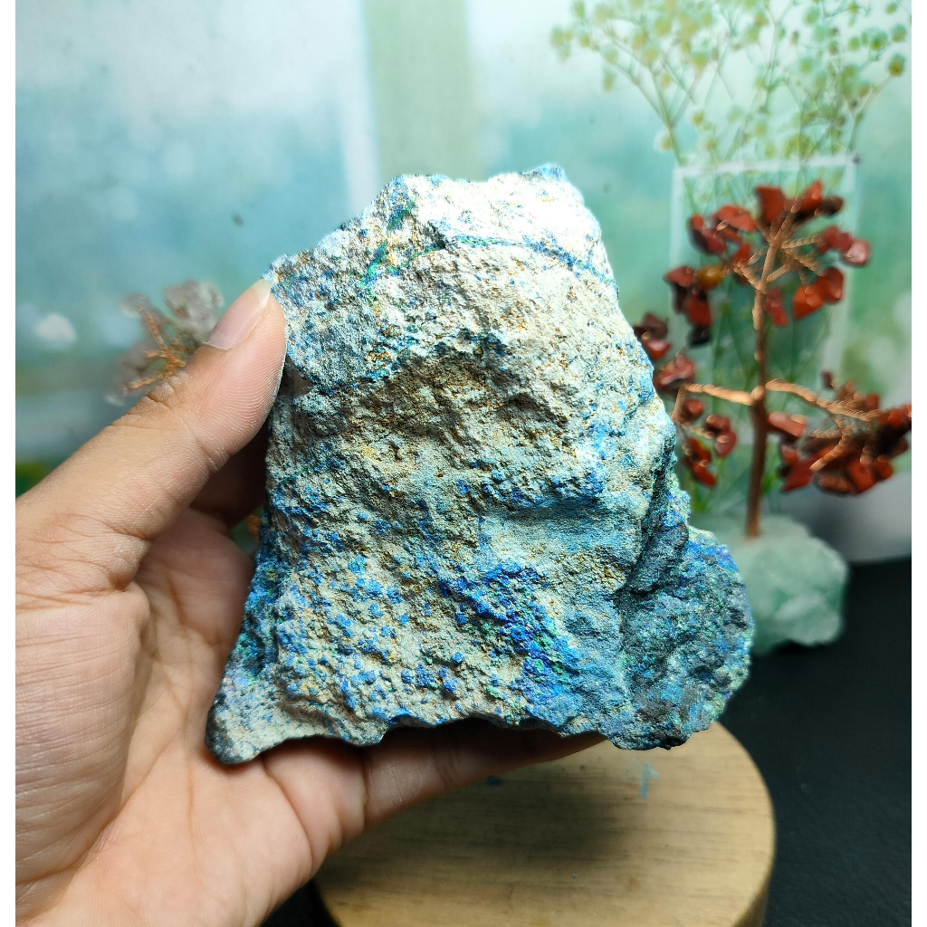 Batu Natural Azurite Rough / Rough (1)