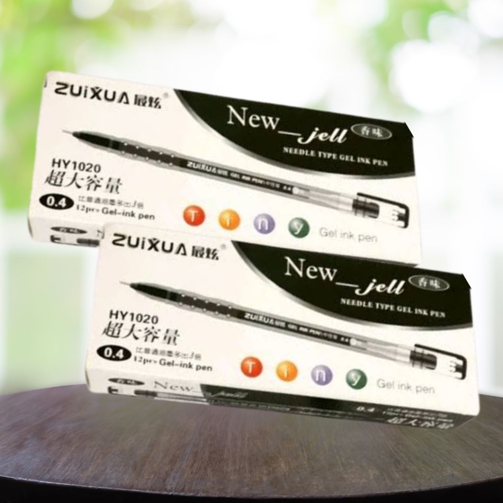 

Pulpen Gel / Bolpoin Gel HY1020 Zuixua 0,4mm