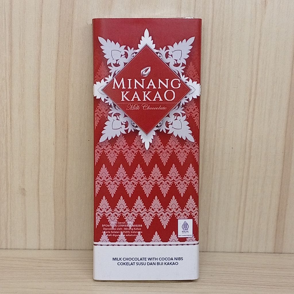 

Premium Milk Choco With Cocoa by Minang Kakao 38gr