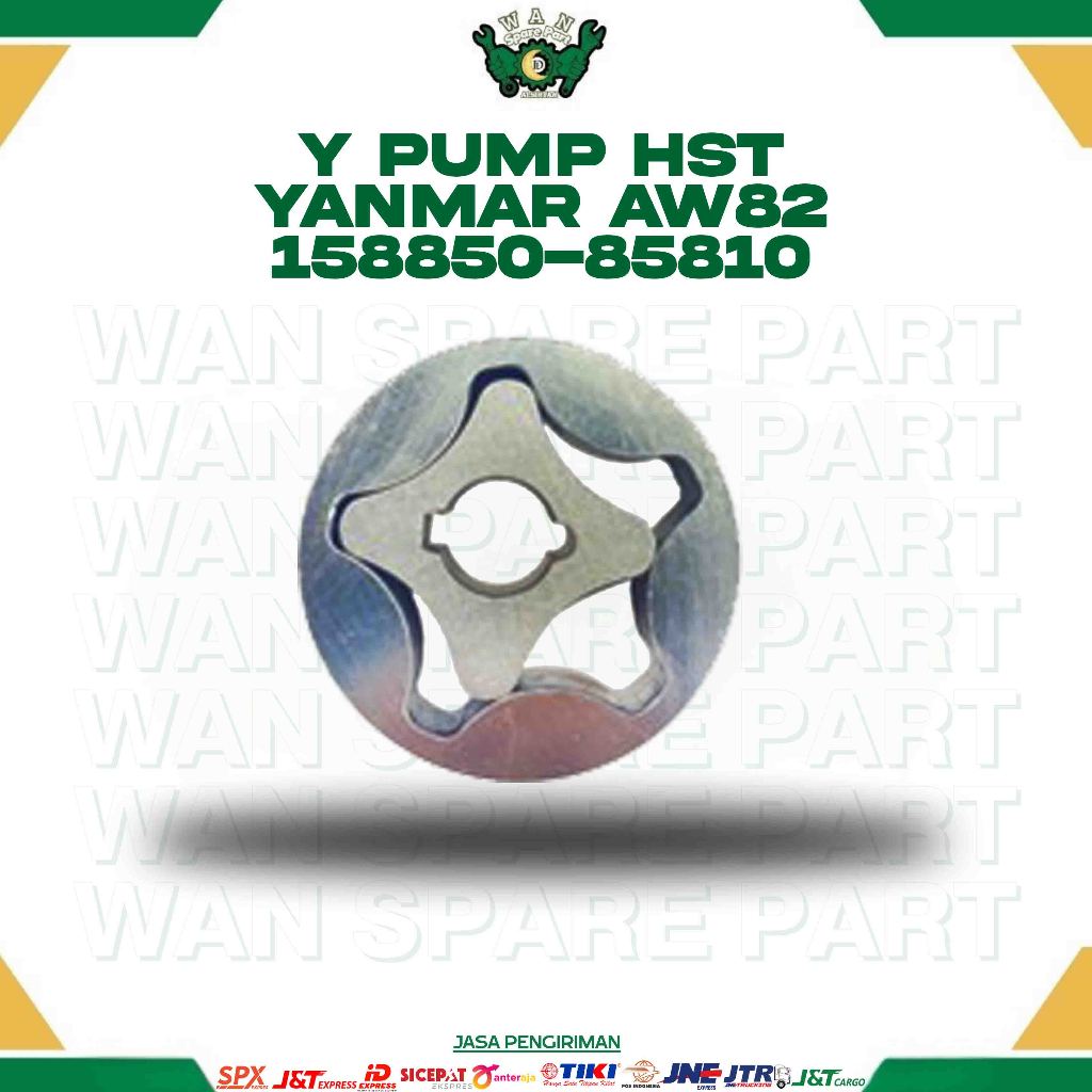 Y PUMP HST 158850-85810 YANMAR AW82  for COMBINE HARVESTER WAN SPAREPART