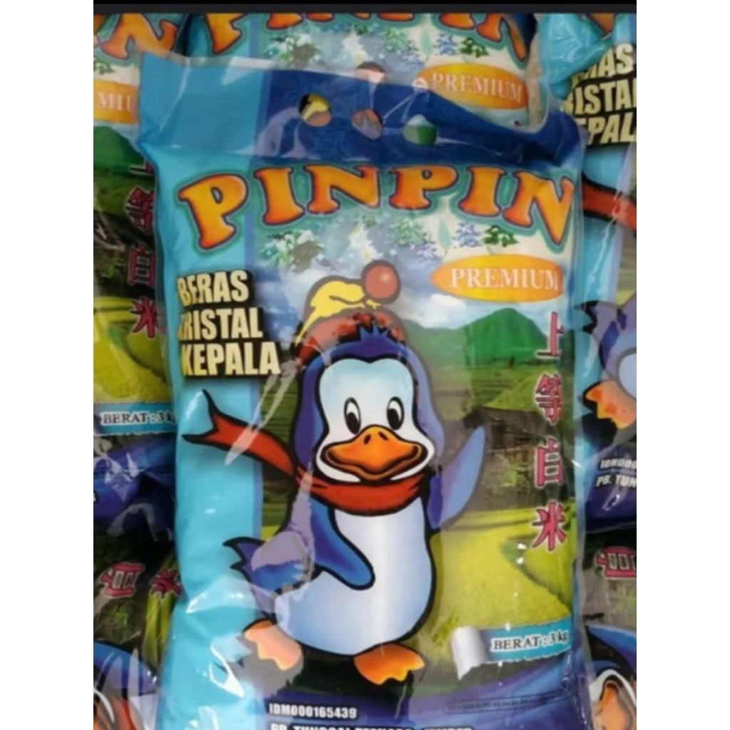 

Beras pin pin