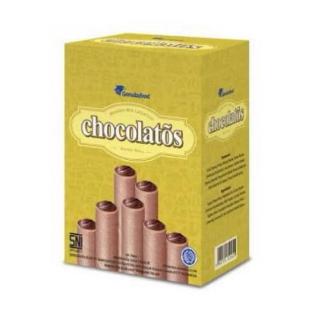 

Chocolatos Coklat Wafer Box 24pcs x 8,5gr