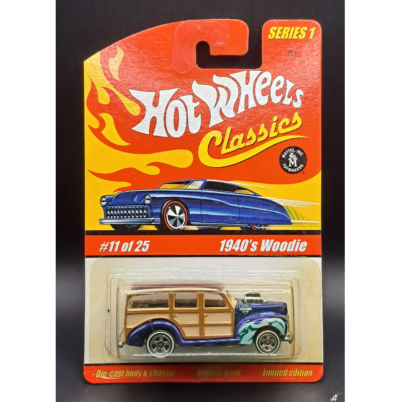 2004 Hot Wheels - 1940's Woodie - #4 – Classics