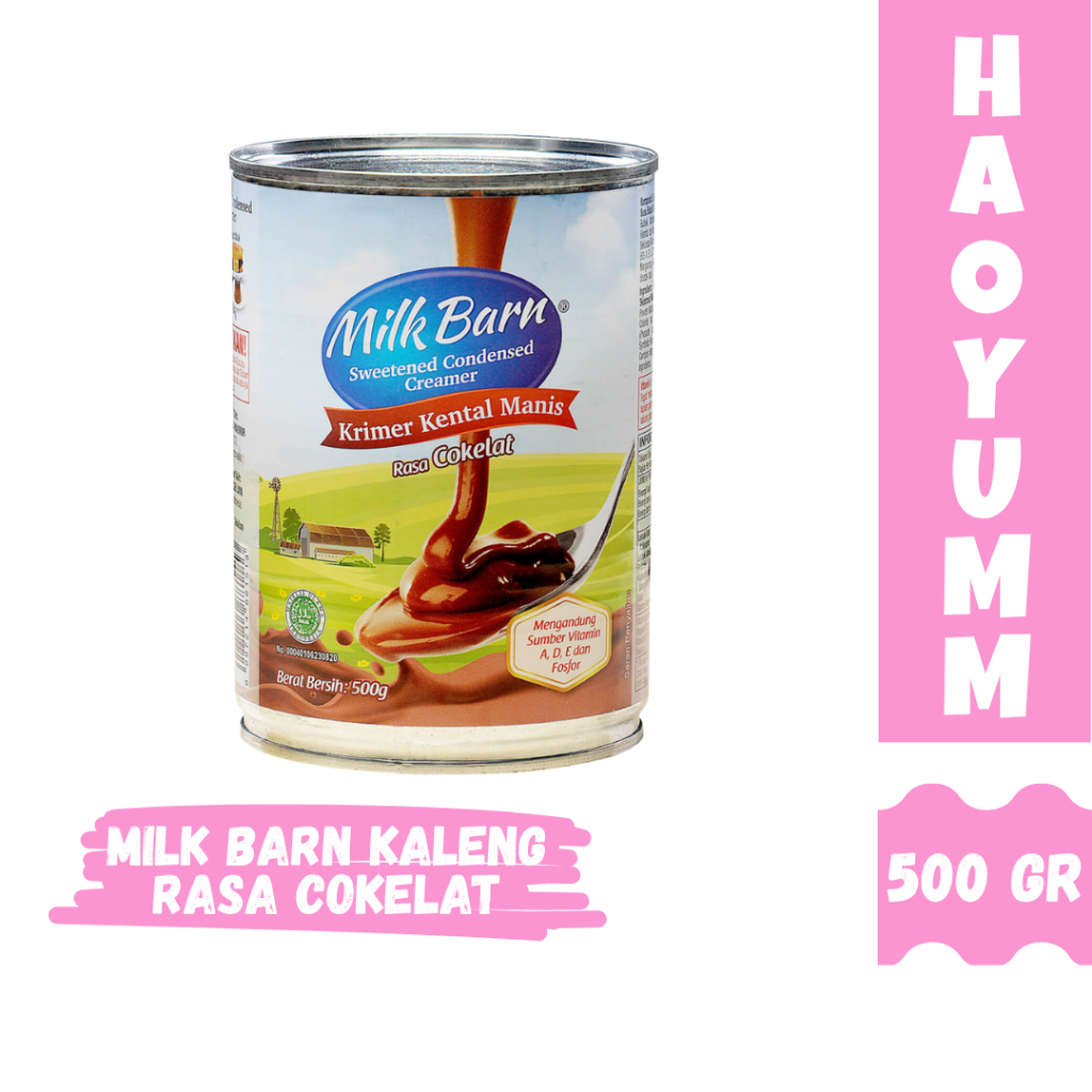 

[EXPIRED AGUSTUS 2026] MILK BARN Krimer Kental Manis Rasa Cokelat 500gr [HAOYUMM]