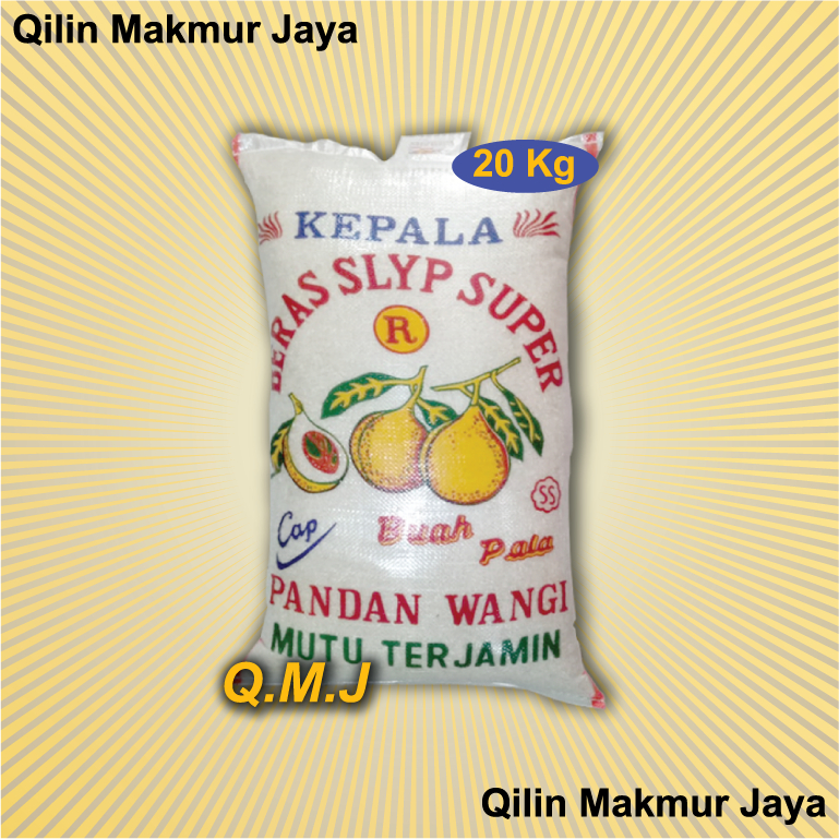 

BERAS PANDAN WANGI, CAP BUAH PALA - (( 20 Kg ))