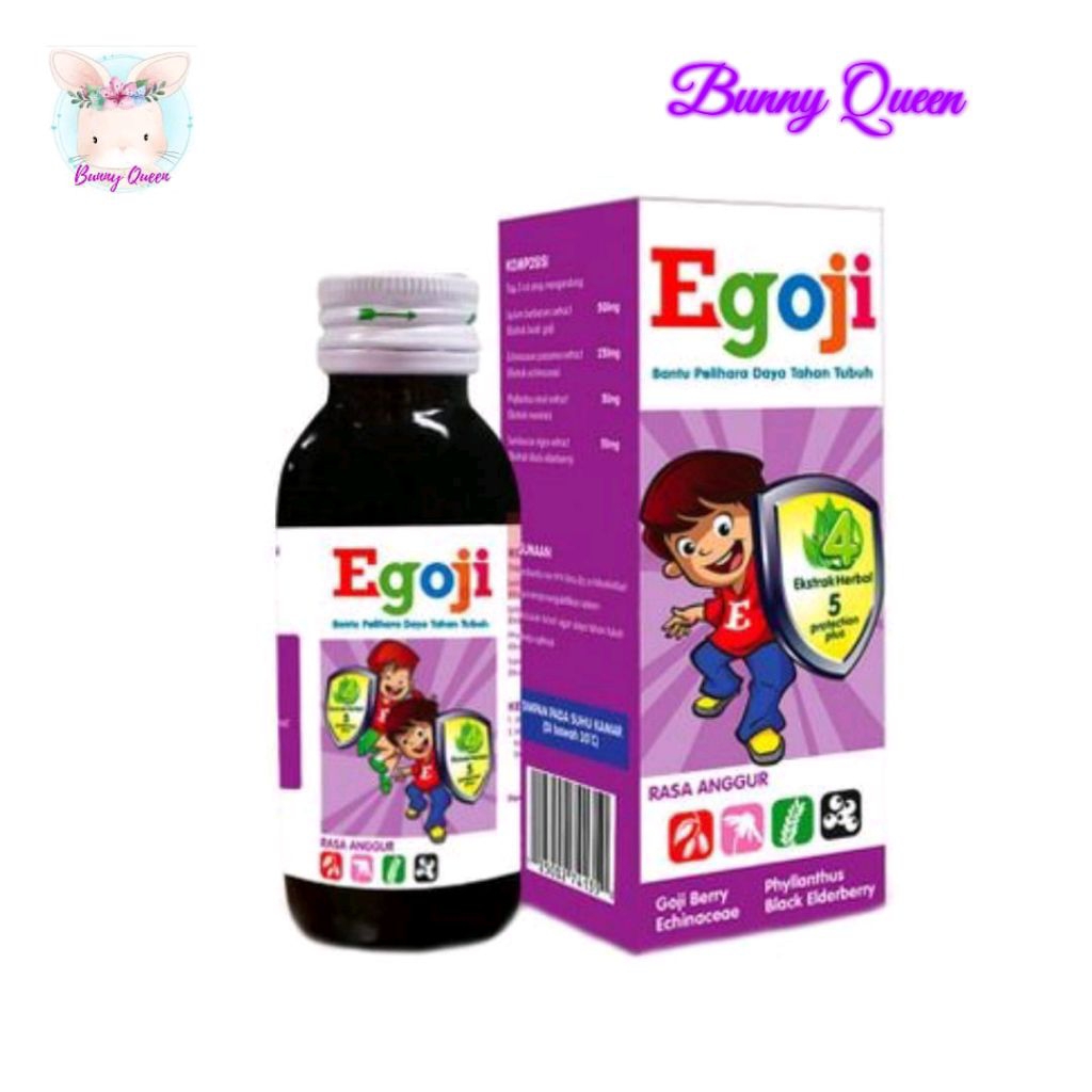 Egoji Sirup Rasa Anggur 100 ml 100ml