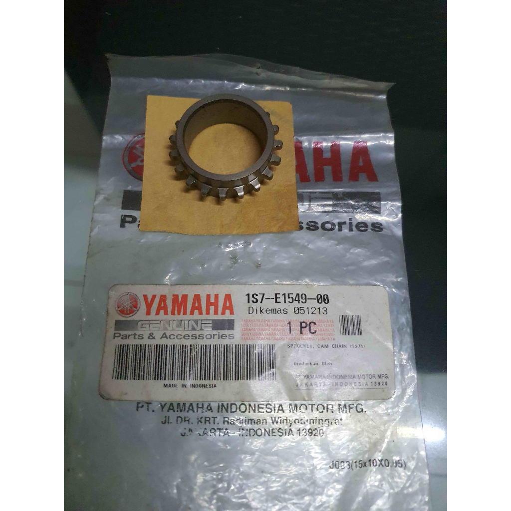 GIGI SINTRIK MX 135 SPROCKET CAM CHAIN 1S7-E1549-00